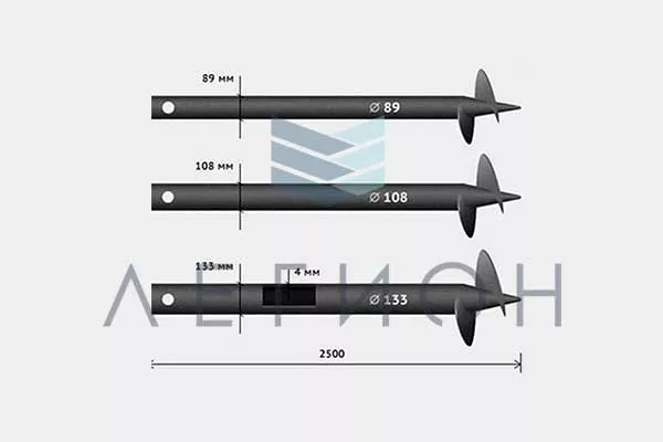 От чего зависит выбор винтовых свай?
