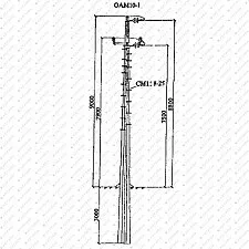 Многогранная опора ОАМ10-1