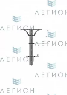 К54-0,2-1-5 кронштейн однорожковый