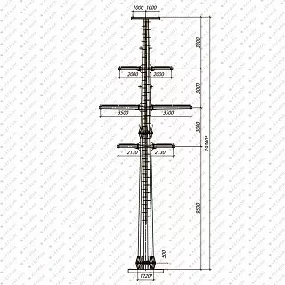 Многогранная опора УМ110-8